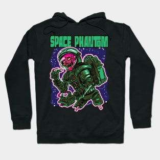 Space Phantom Skull Astronaut Hoodie